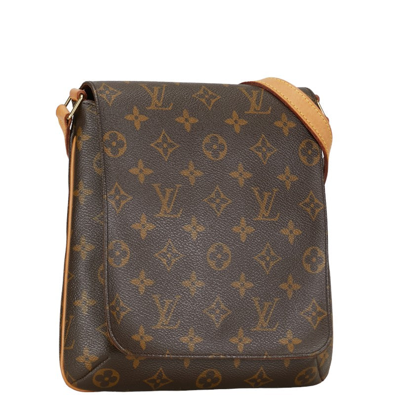 Louis Vuitton Monogram Musée Salsa Short  Shoulder Bag M51258 Brown PVC Leather  Louis Vuitton