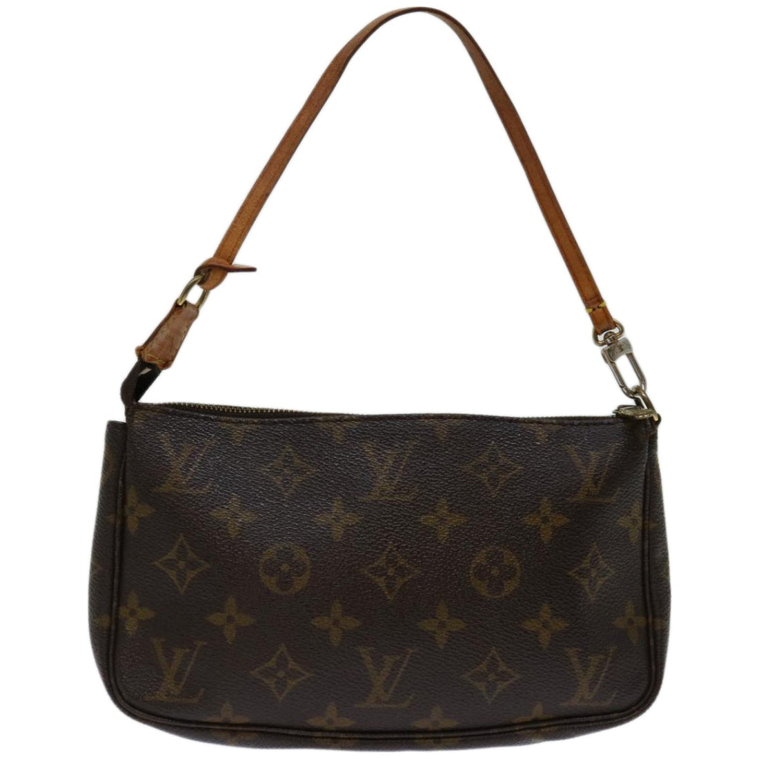 Louis Vuitton Pochette Accessoire  Canvas Clutch Bag ()