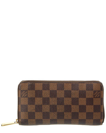Louis Vuitton Damier Ebene Canvas Zippy Wallet ( )