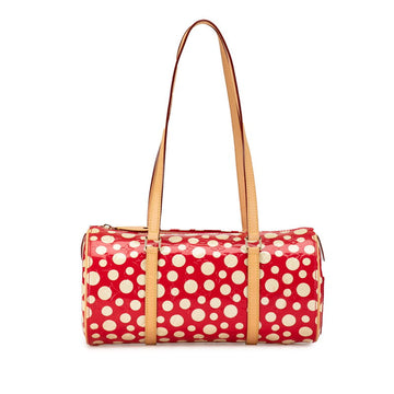 Louis Vuitton LV  YK Monogram Vernis Papillon 30 Dot Infinity Handbag M91425 Red Rouge Patent Leather  Louis Vuitton