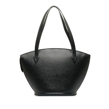 Louis Vuitton Epic Sanjack Shopping Handbag M52262 Noir Black Leather Lady Louis Vuitton