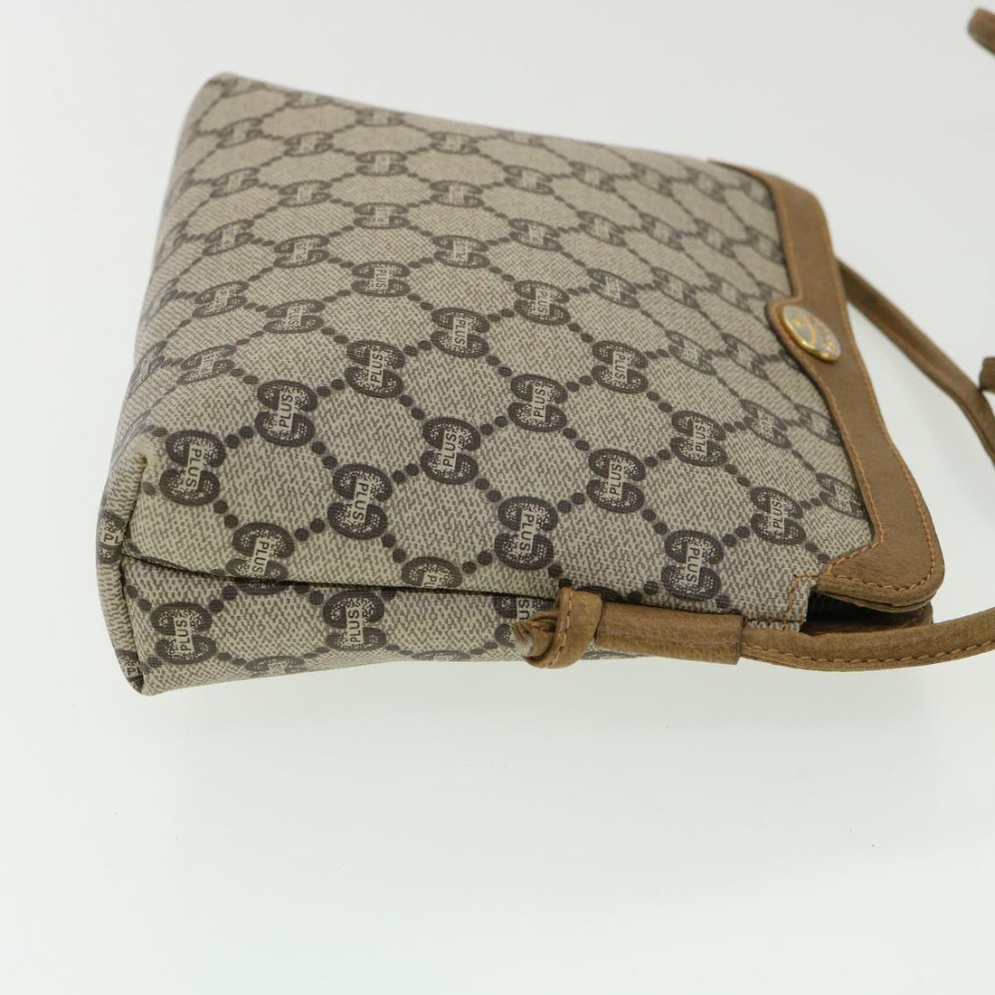 GUCCI GG Plus Canvas Tote Bag Beige am3302