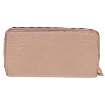 GUCCI Long Wallet Leather Pink 496334 am4210