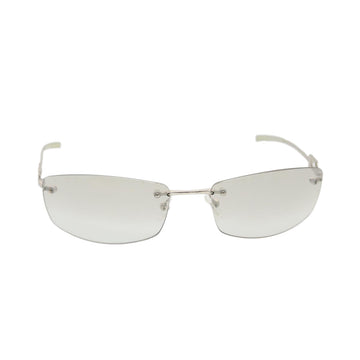 GUCCI Sunglasses Plastic Metal Silver am4458