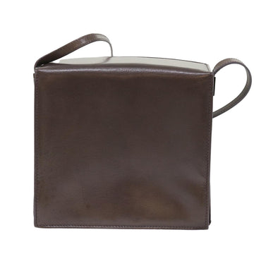 GUCCI Shoulder Bag Leather Outlet Gray 007.2014/3444 am4648