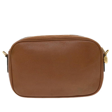GUCCI Shoulder Bag Leather Brown 001.115.1515 am4732