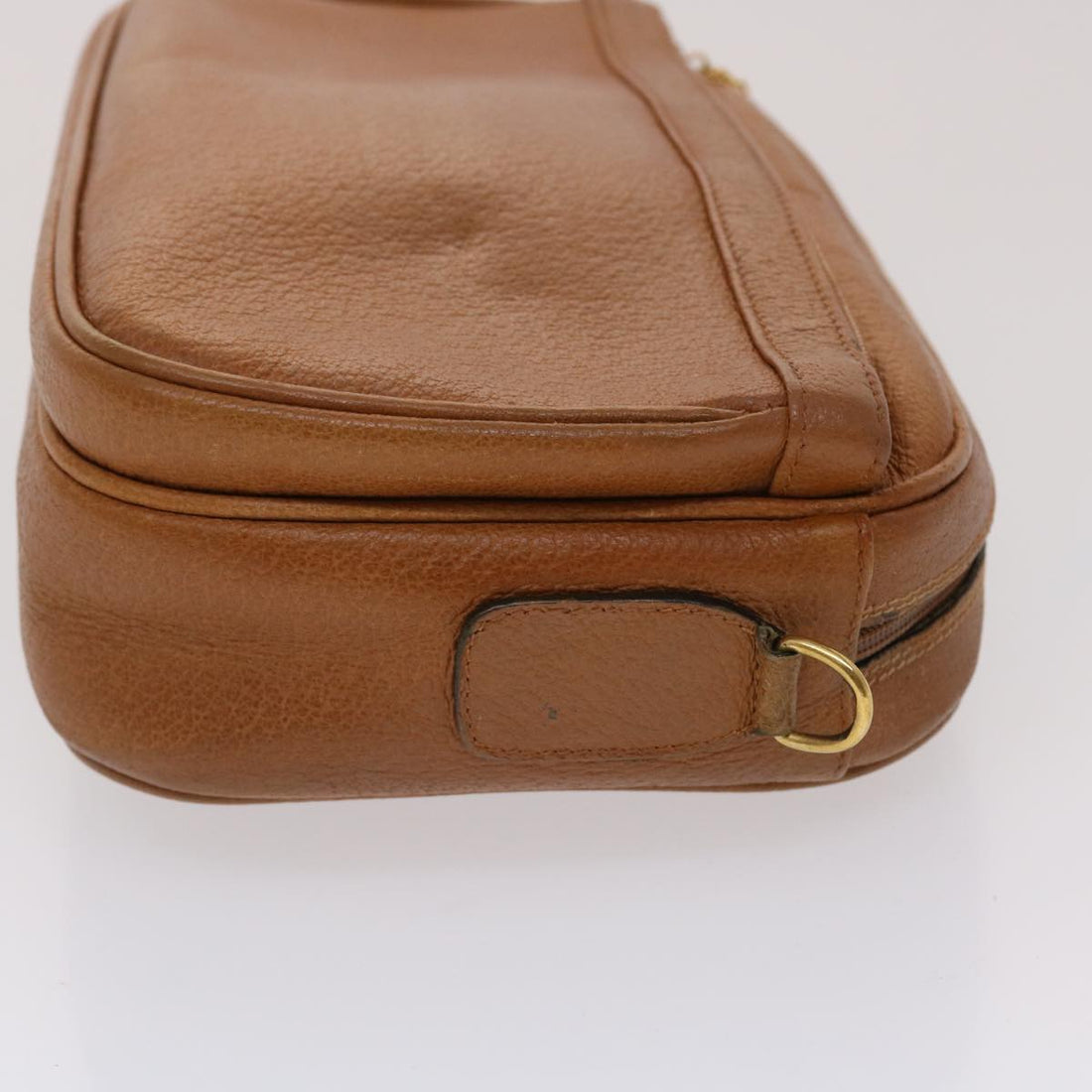 GUCCI Shoulder Bag Leather Brown 001.115.1515 am4732