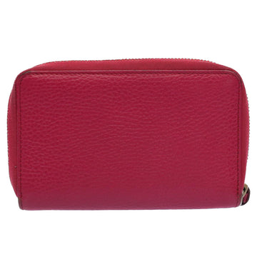 GUCCI Swing Wallet Leather Pink 354497 am4913