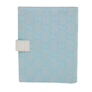 GUCCI GG Canvas Day Planner Cover Blue 031 0416 0918 am4984