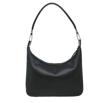 GUCCI Shoulder Bag Leather Black 001 3812 am5115