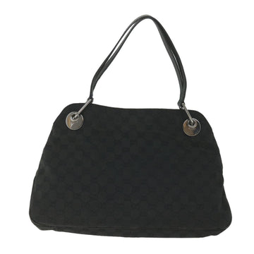 GUCCI GG Canvas Shoulder Bag Black 1210232 am5135