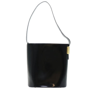 GUCCI Shoulder Bag Patent leather Black ar10026B