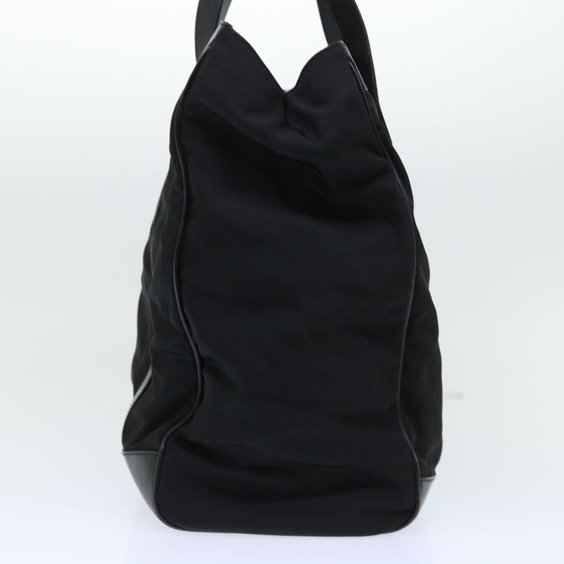 GUCCI Tote Bag Nylon Leather Black 00237540404 ar10076