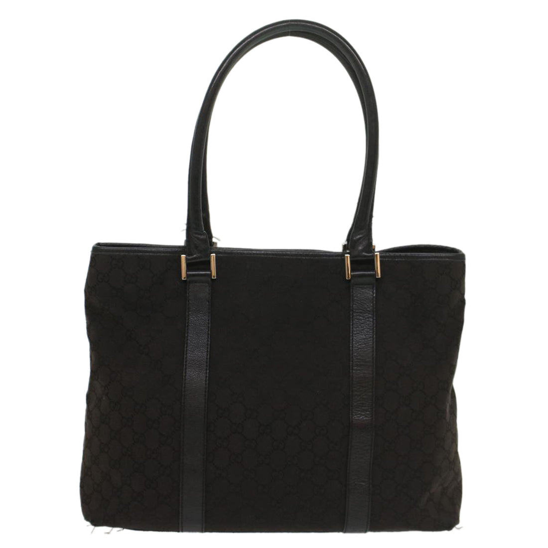 GUCCI GG Canvas Tote Bag Outlet Black 251492 ar10425