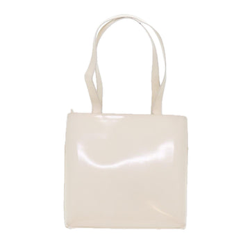 GUCCI Tote Bag Patent leather White ar10433