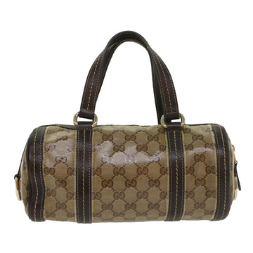 GUCCI GG Crystal Hand Bag Beige 181485 ar10447