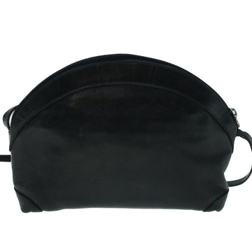 GUCCI Shoulder Bag Leather Black ar10481
