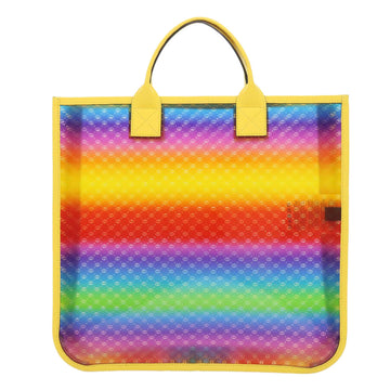 GUCCI Micro GG Canvas Tote Bag Vinyl Multicolor 550763 ar10682