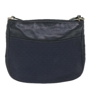 GUCCI Micro GG Canvas Shoulder Bag Navy Red ar10882