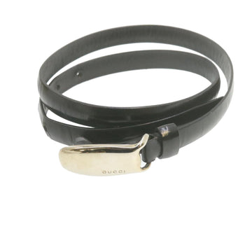 GUCCI Leather Belt 2Set Black Brown ar3661