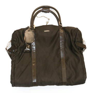 GUCCI Diamante Garment Cover Nylon Dark Brown ar5309