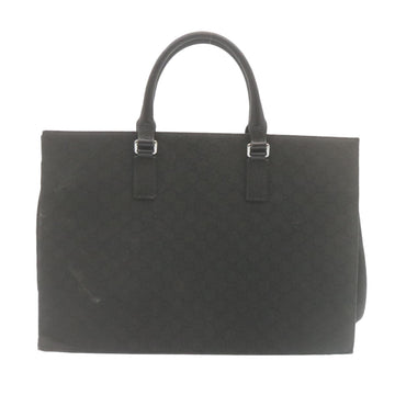 GUCCI GG Canvas Hand Bag Black ar6477