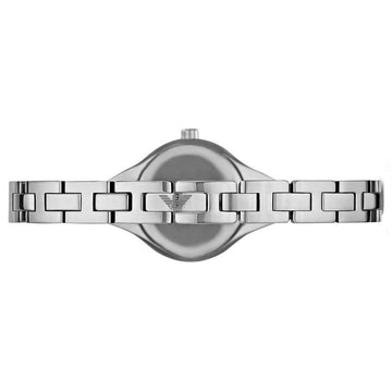 Ladies / Womens Silver Stainless Steel Bracelet Emporio Armani Designer Watch AR7361