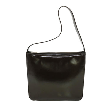 GUCCI Shoulder Bag Leather Brown ar8371
