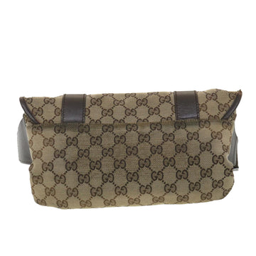 GUCCI GG Canvas Waist bag Beige 145851 ar9075