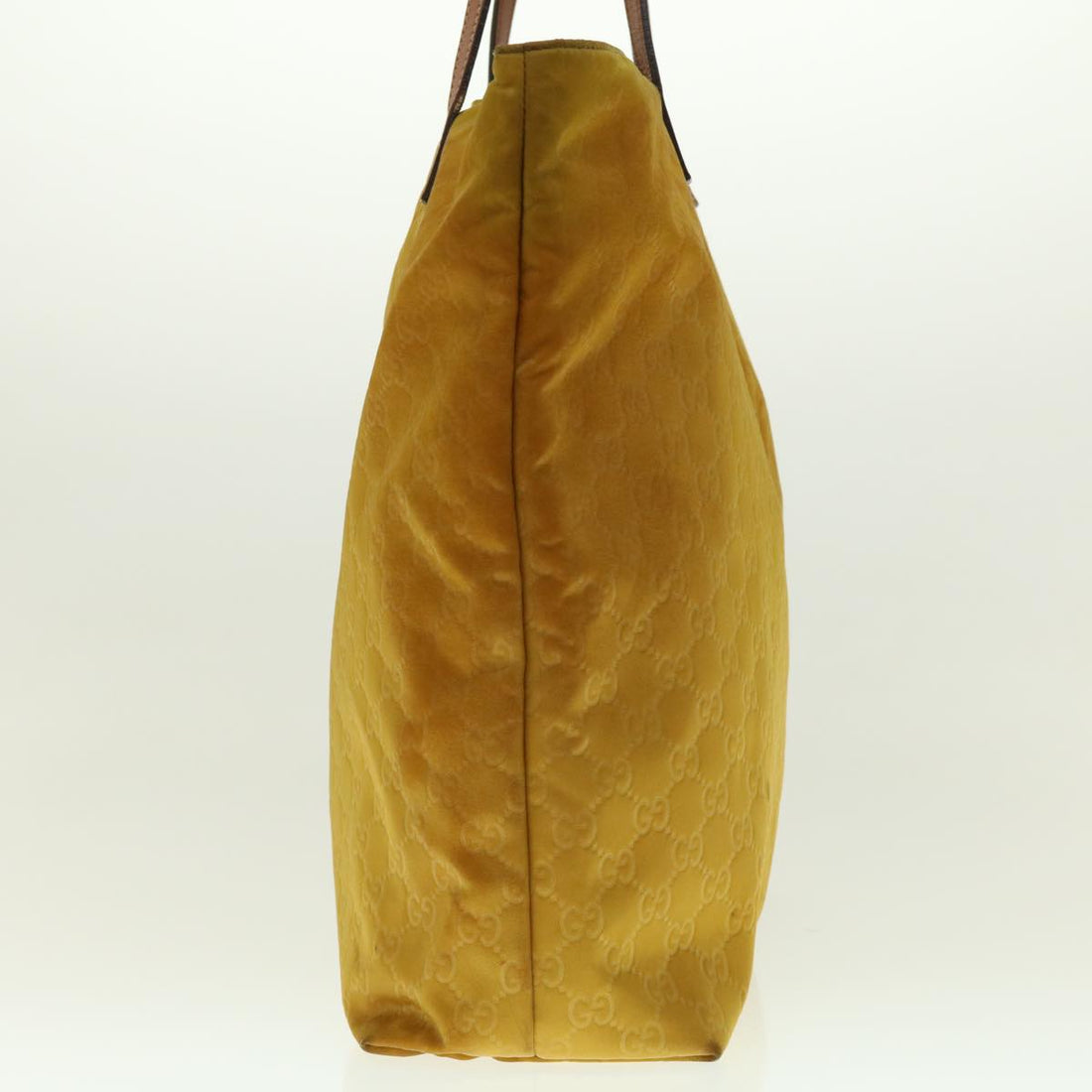 GUCCI GG Canvas Tote Bag Yellow 295252 ar9227