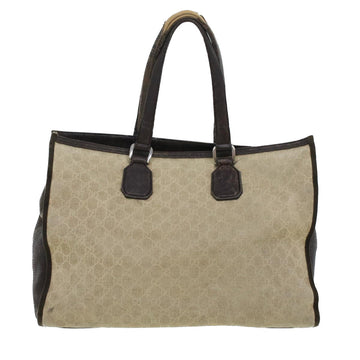 GUCCI GG Canvas Tote Bag Beige 281400 ar9407