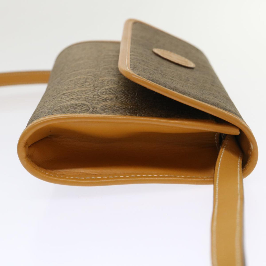GUCCI Shoulder Bag Canvas Leather Brown 004.115.3410 ar9770
