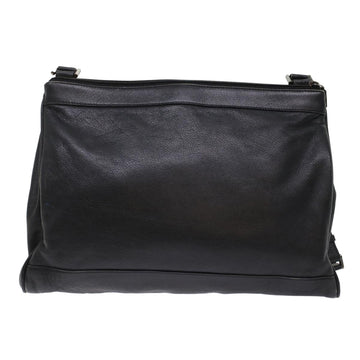 GUCCI Shoulder Bag Suede Leather Black ar9974