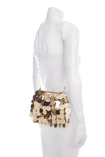Paco Rabanne Gold Handbag