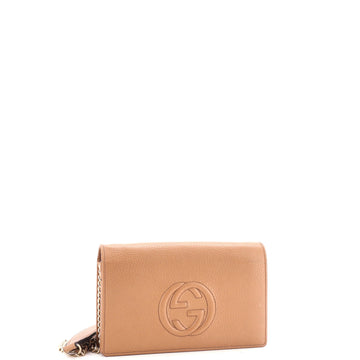 Soho Wallet on Chain Leather