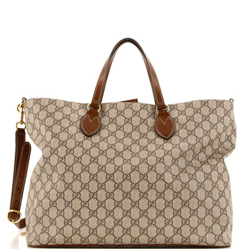 Convertible Soft Tote GG Coated Canvas Medium