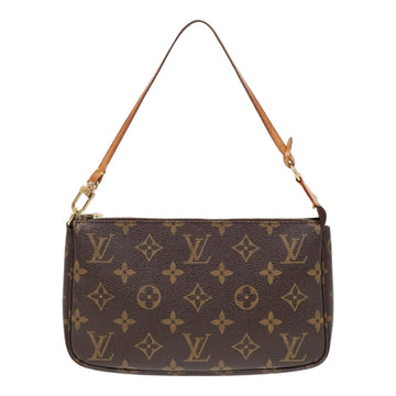 Louis Vuitton Pochette Accessoire  Canvas Clutch Bag ()