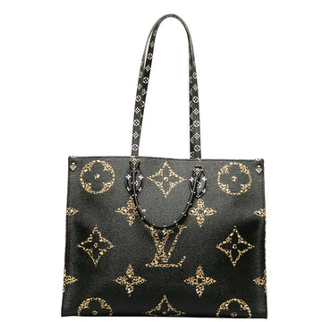 Louis Vuitton Monograms Jungle M44674 Tortoise Bag PVC Noir Caramel