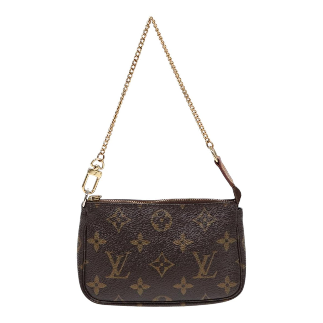 Louis Vuitton Pochette Accessoire  Canvas Clutch Bag ()
