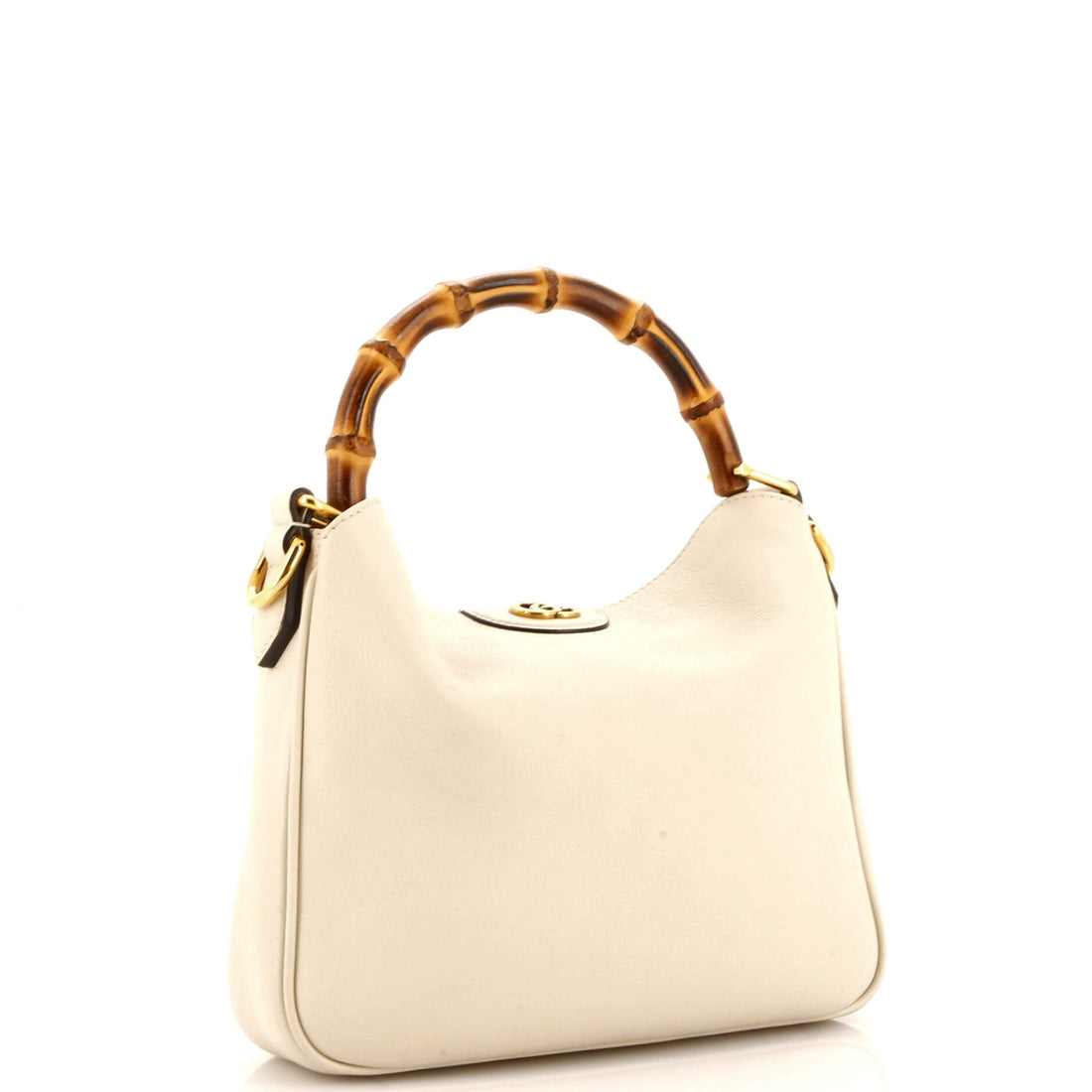 Diana NM Bamboo Shoulder Bag Leather Medium
