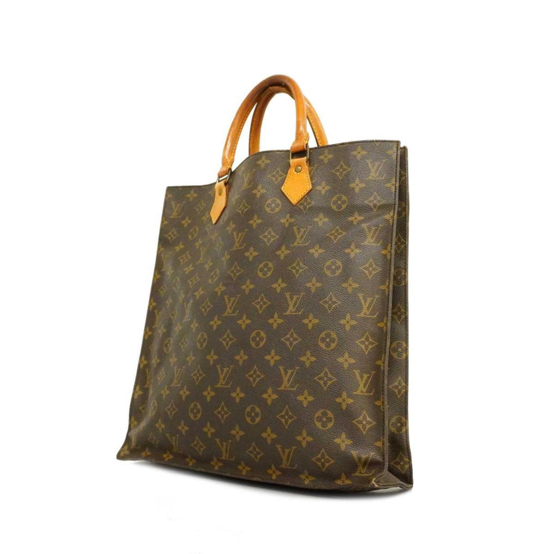 Louis Vuitton Sac Plat  Canvas Tote Bag ()