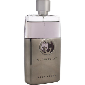 Gucci  Guilty Pour Homme Eau De Toilette Spray for Men - 3 oz