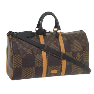 Louis Vuitton Keepall Bandouliere 50  Canvas Travel Bag ()