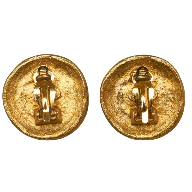 Chanel Vintage Cocomark Round Stamp Earring Gold  Ladies Chanel (, Paris)