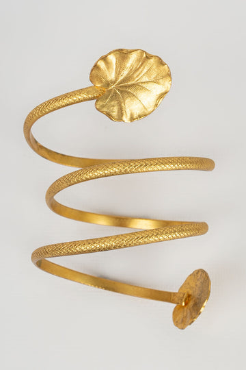 Bracelet de théâtre en métal doré
