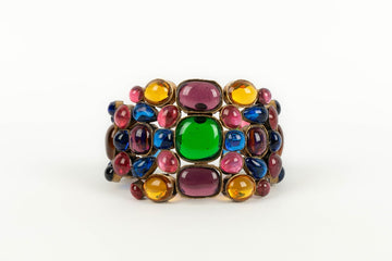 Bracelet en pâte de verre Chanel
