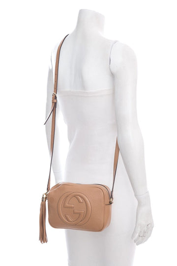 Gucci Beige Soho Disco Handbag