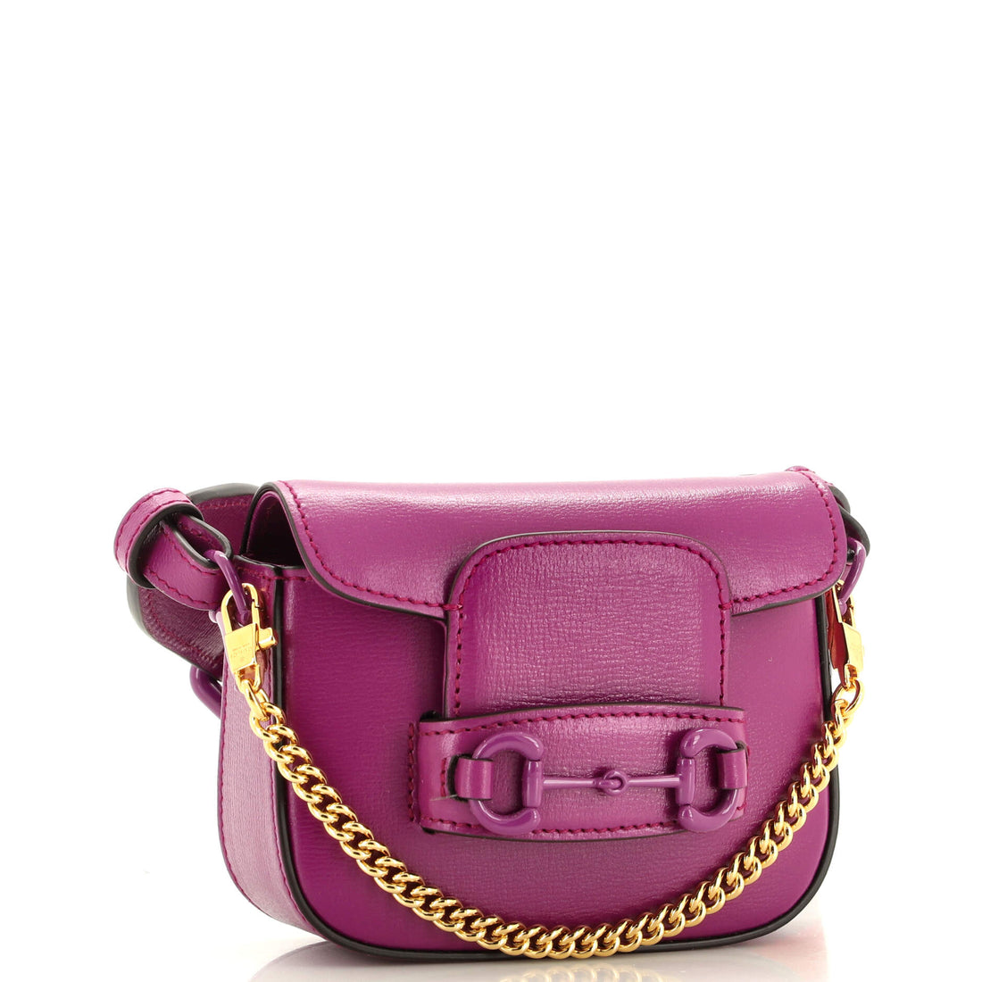 Horsebit 1955 Shoulder Bag Leather Super Mini