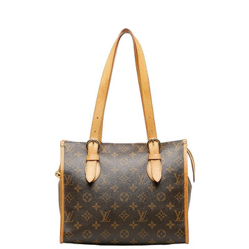 Louis Vuitton Monogram Popcorn Shoulder Bag M40007 Brown PVC Leather  Louis Vuitton