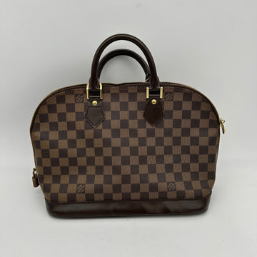 LOUIS VUITTON Damier Ebene Alma Hand Bag B113024VZG